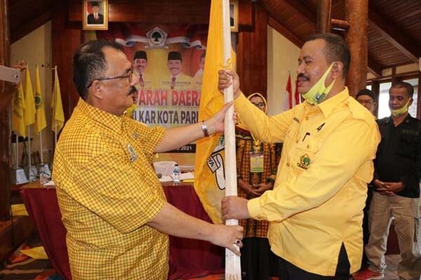 Mardison Mahyudin terpilih sebagai Ketua DPD Golkar Kota Pariaman yang ke empat kalinya.