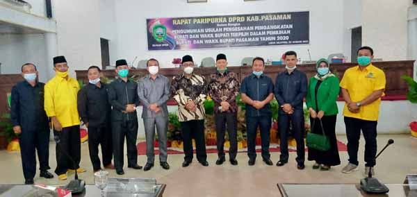 Usulan Pengesahan Pengangkatan Bupati dan Wabup, DPRD Gelar Rapat Paripurna