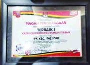 Partisipasi 61 Persen, PPK Palupuh Diganjar Penghargaan