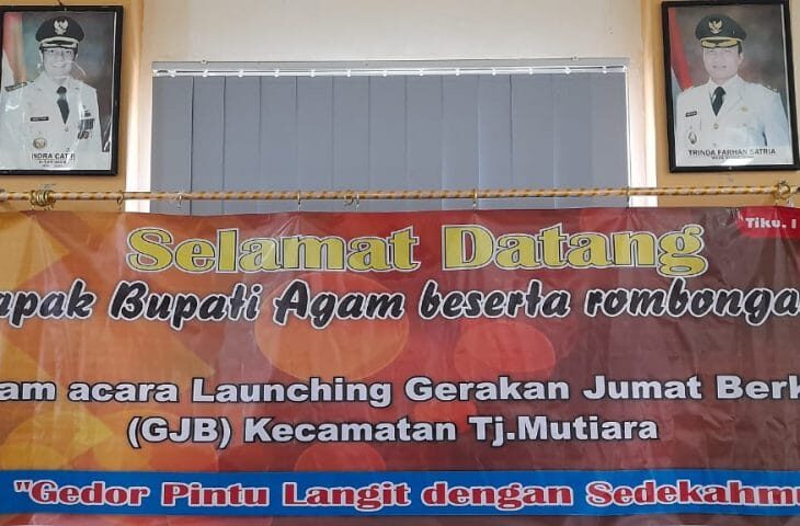GJB Cara Pemerintah Kecamatan Tanjung Mutiara Bantu Sesama
