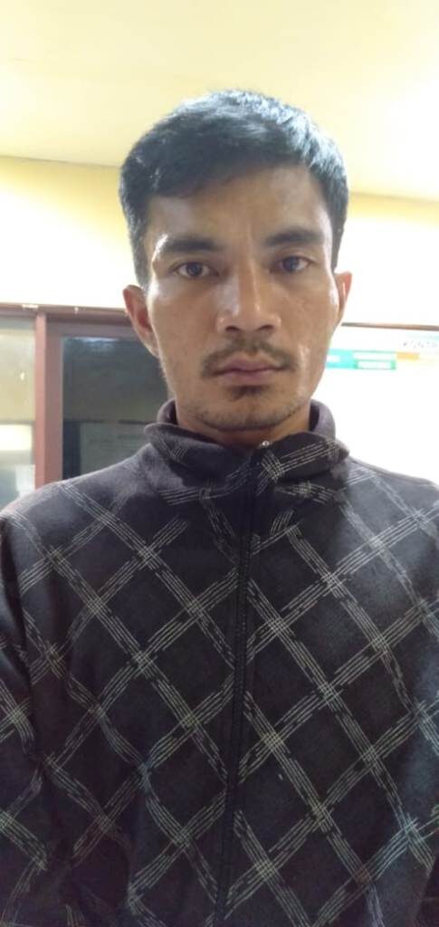 PENGEDAR-RD seorang pengedar sabu diamankan polisi.