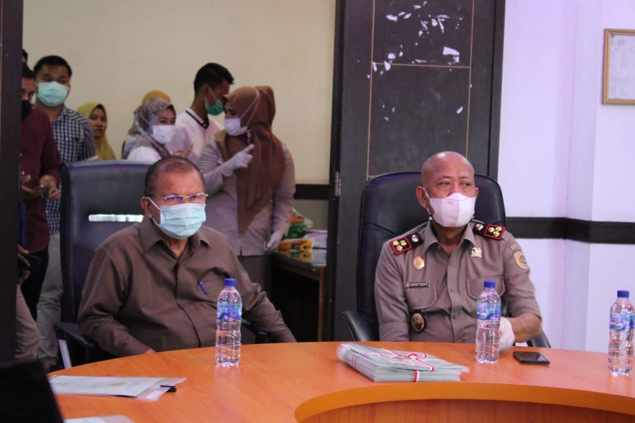 acara penyerahan sertifikat unp di tarok