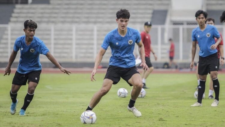INCARAN—Pemain Timnas U-19 Elkan Baggott jadi pembicaraan hangat menyusul ia menjadi incaran klub kasta tertinggi Liga Inggris.