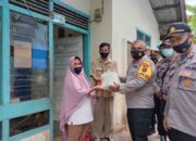 Polres Salurkan Bansos Sembako untuk Gakin