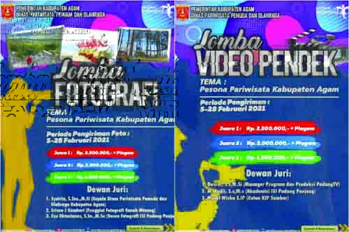 Disparpora Gelar Lomba Fotografi dan Video Pendek