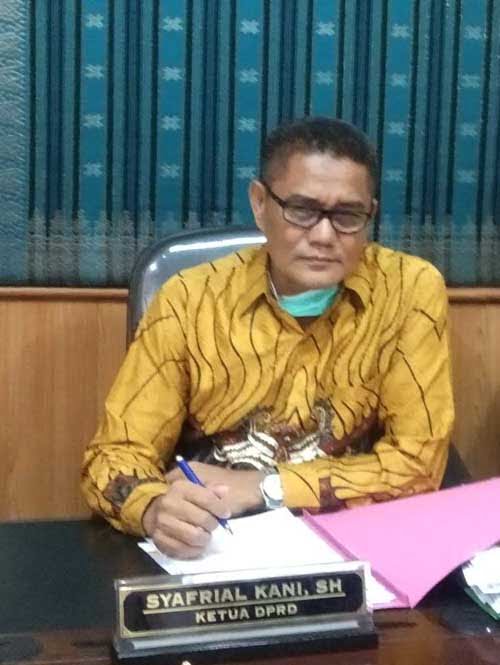 Syafrial Kani, Ketua DPRD Kota Padang