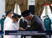 Usai Dilantik Bupati-Wabup, Gubernur Berpesan Wujudkan Janji-janji Kampanye