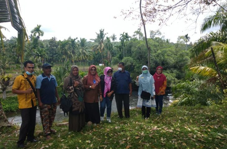 DKP Sumbar Verifikasi Lokasi Penerima Bantuan Restocking Ikan di Garagahan