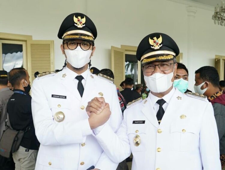 Wako Segera Siapkan Penggantian Perwako 40-41 1 IMBAU—Erman Safar-Marfendi mengimbau usai Pilkada, mari bersama membangun Kota Bukittinggi.