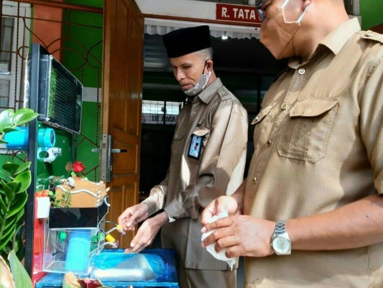Kemenag Bukittinggi Monitoring dan Evaluasi Sekolah Tatap Muka 1
