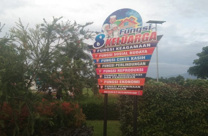 Pesan Ramah Anak di Taman Bermain GOR Basamo Mangko Manjadi