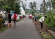 Semangat Jaga Lingkungan, Warga Nagari Persiapan Surabayo Goro Bersama