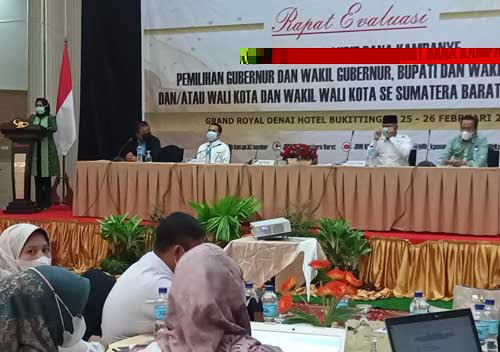 KPU Sumbar Evaluasi Dana Kampanye 2020