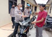 Polres Sawahlunto Serahkan BB Curanmor kepada Pemilik