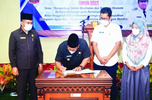 REMBUK— Pemkab Agam gelar Rembuk Stunting dengan tujuan menekan angka kasus stunting di Luak Agam.