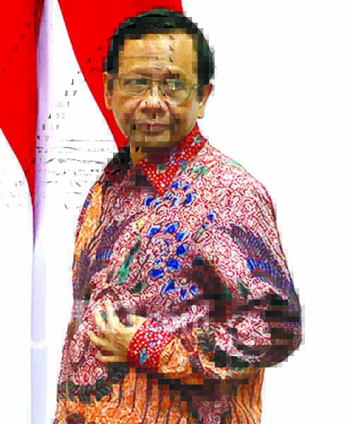 Mahfud MD, Menko Polhukam