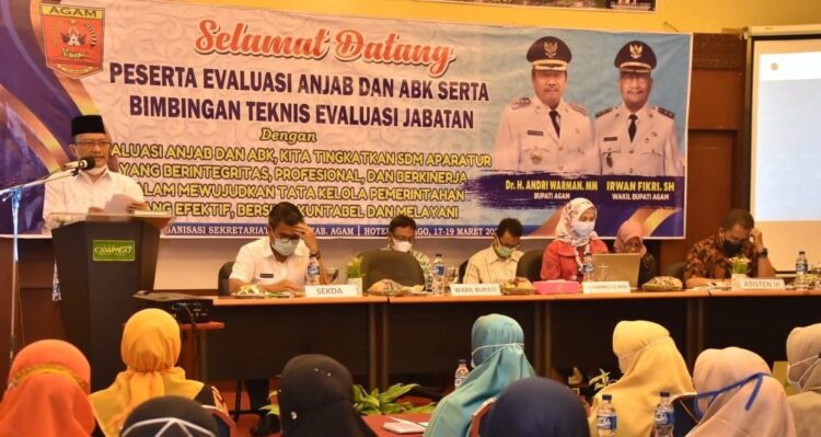 Pemkab Gelar Evaluasi Anjab dan ABK