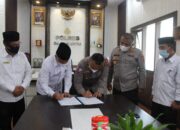 Polres dan Kemenag Teken Nota Kesepahaman, Mendidik Tertib Berlalulintas Sejak Dini