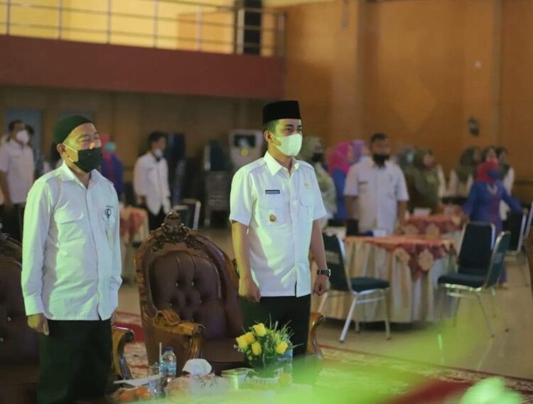 HADIRI— Wakil Wali Kota Solok, Ramadhani Kirana Putra  ketika menghadiri kegiatan Duta GenRe Kota Solok.