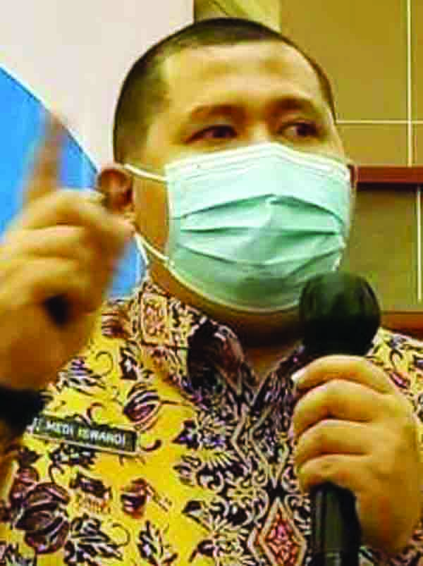 Medi Iswandi, Kepala (Bappeda) Kota Padang