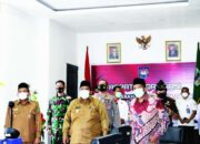 Bupati Suhatri Bur Zoom Meeting dengan Presiden Jokowi