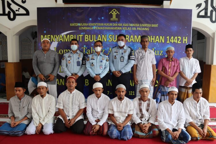 Sambut Bulan Suci Ramadhan, Santri Lapas Adakan Lomba Tahfidz Al-Quran