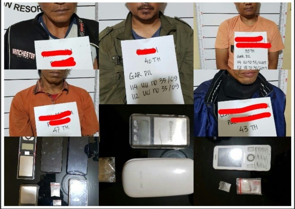 Sat Narkoba ringkus 6 orang pengedar narkoba