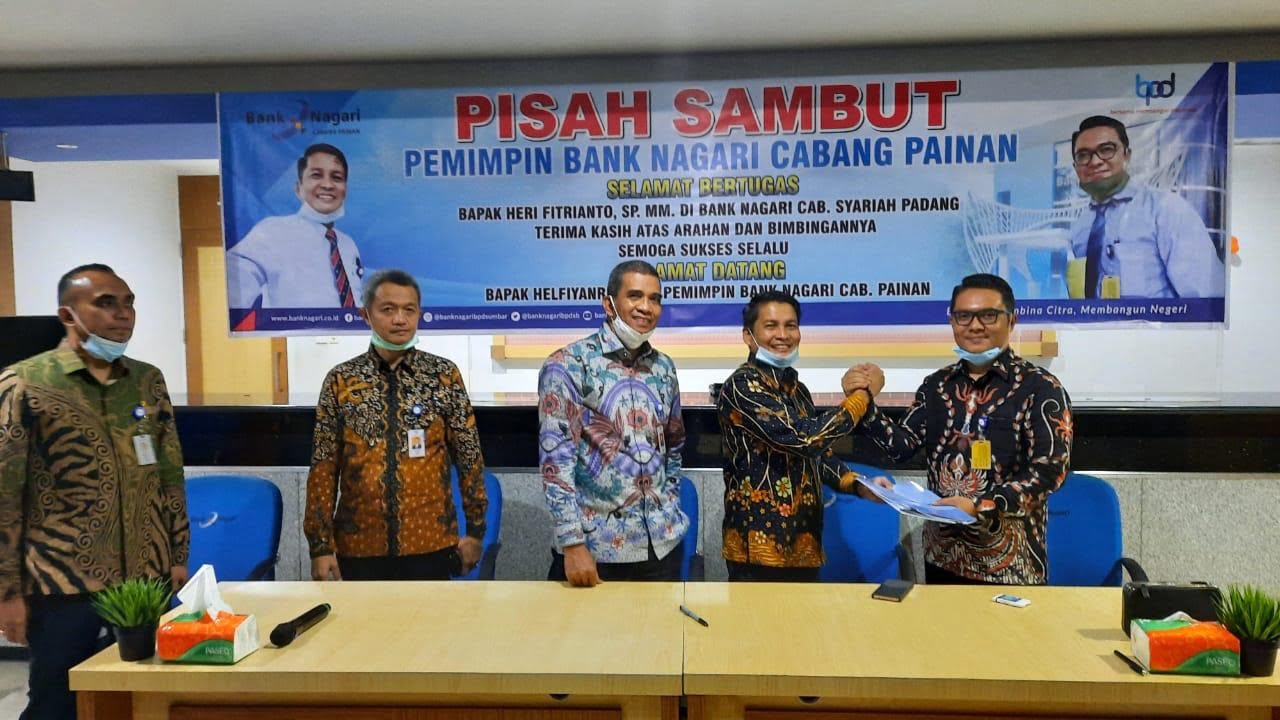 Serah terima Pinca Bank Nagari Painan...