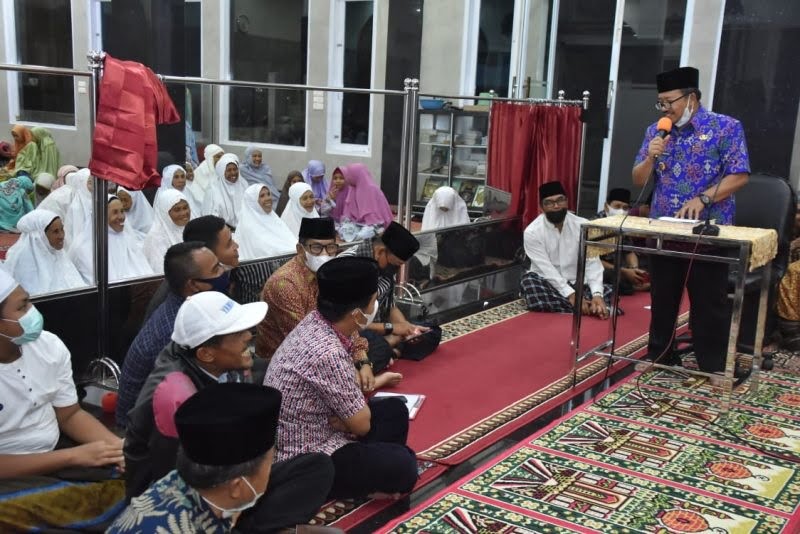 TKSR Bupati Agam Berakhir di Masjid Nurul Yaqin Canduang Koto Laweh
