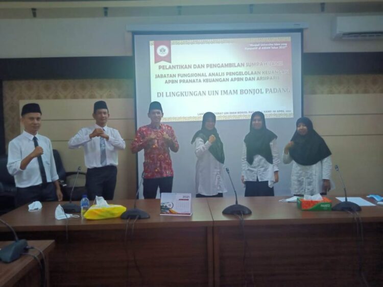 7 ASN UIN Imam Bonjol Dilantik Sekjen Kemenag