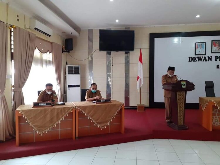 Wabup sampaikan LKPJ Bupati Tahun 2021