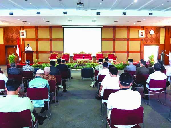 MUSRENBANG— Pemko Bukittinggi melaksanakan Musrenbang untuk menyusun program pembangunan melalui RPJMD 2021-2026.