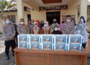 Kapolres Sawahlunto Berbagi Paket Lebaran