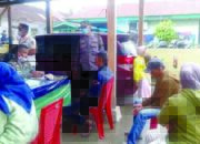 Langgar Prokes Covid-19, Puluhan Pengunjung Pasar Disanksi