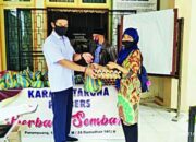 Karang Taruna Panbers Berbagi 108 Paket Sembako