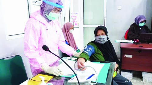 CERDIK— Puskesmas Biaro mengajak masyarakat mencegah hipertensi dengan ”CERDIK”.