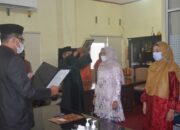 Disperkim Lantik 2 Pejabat Fungsional