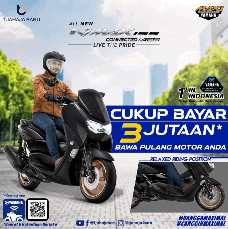 Bayar Rp 3 Jutaan, Bawa Pulang Yamaha All Ne NMAX 155 di Kota Padang 1 LAYANI KONSUMEN-Sales Marketing Menara Agung tengah melayani konsumen saat pembelian Honda Genio di showroom Jalan Veteran.