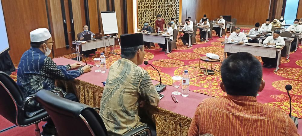 Kemenag gelar Peningkatan Mutu Layanan KUA Tingkat kabupaten Tanah Datar Tahun 2021 di 1Emersia Hotel Batusangkar Kamis