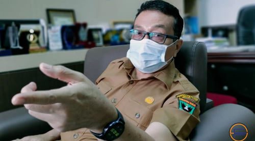 Kepala Dinas Kominfo Provinsi Sumbar, Jasman Rizal.