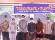 Wako Sawahlunto Deri Asta Hadiri Penyerahan Bantuan Sembako, Apresiasi dan Kepedulian untuk BKM Harapan Jaya Desa