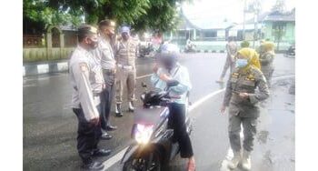 230 Orang Terjaring Operasi Yustisi di wilayah hukum Polres Padangpanjang