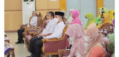 HADIRI MUSDA— Wakil Wali Kota Solok Rahmadhani Kirana Putra ketika menghadiri Musda GOW Kota Solok.