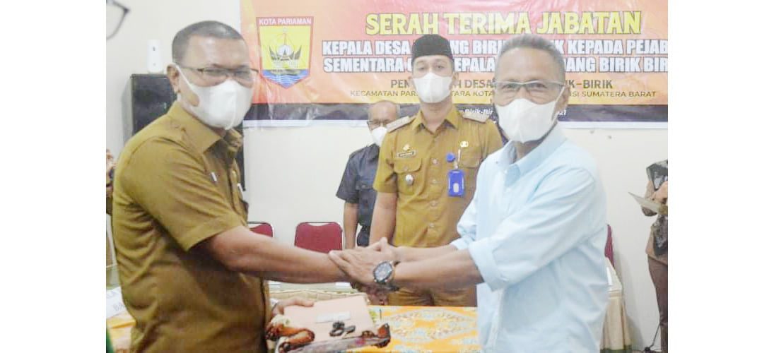 pelantikan Pjs kades dan serah terima 23dengan pjs kades