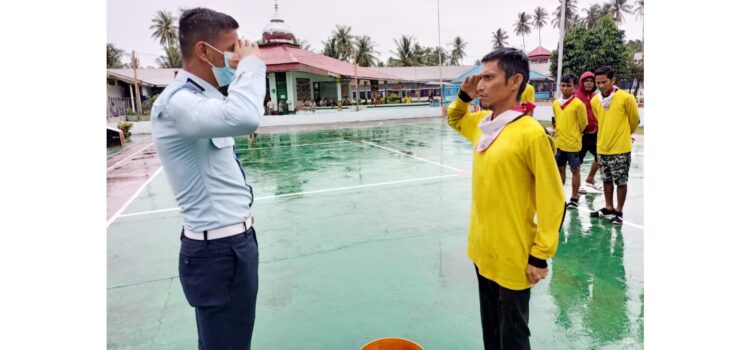 Anggota Pramuka Lapas Kelas II Pariaman, 11 Orang Warga Binaan Dilantik Kalapas 1 DILANTIK—Anggota Pramuka yang baru dilantik oleh Lapas Pariaman.