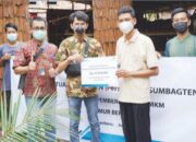 PLN Peduli Serahkan Bantuan kepada UMKM Kelompok Pemuda Kreatif