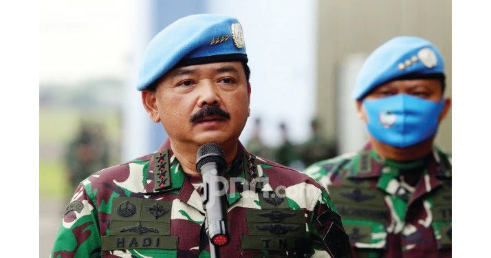 Marsekal Hadi Tjahjanto Marah Menyusul Insiden di Merauke, Ada Pejabat TNI AU yang Dicopot 1 Panglima TNI Marsekal Hadi Tjahjanto