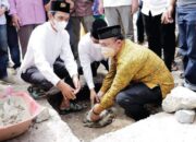 Pembanguanan Masjid Nurul Hidayah Banda Panduang, Wawako dan Ustad Abdul Somad  Letakan Batu Pertama