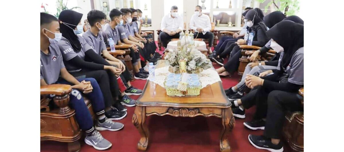 Sambut atlet dari Kej1urnas 2021