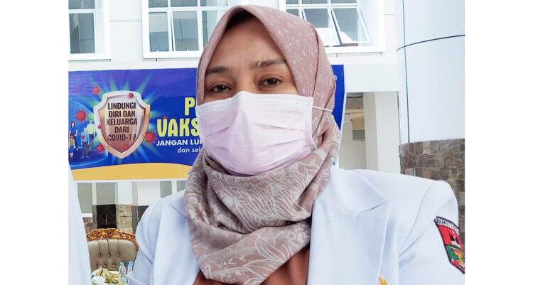 Kasus Positif di Bukittinggi mulai Melandai 1 ekretaris DKK Bukittinggi, dr. Vera Maya Sari